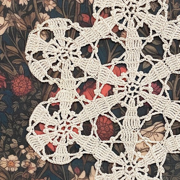 Beautiful Crochet Art Piece - Handmade - Doily - Craft Art - Home Decor - Picture 2 of 4